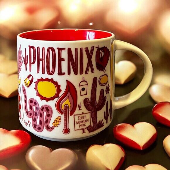Starbucks Been There Series Phoenix Arizona Coffee Mug 14oz Valley of the Sun - Picture 1 of 7
